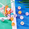 30Pcs Sport Theme Resin Rhinestone Beads RESI-TA0004-12-5