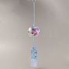 Glass Wind Chimes DJEW-WH0016-33B-1