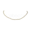 Natural Cultured Freshwater Pearl Rice Beaded Necklaces NJEW-JN06044-2