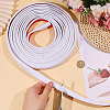 Self Adhesive Semicircular Hard PVC Cable Cover AJEW-WH0886-24C-3