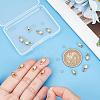 16Pcs 2 Size Ion Plating(IP) 304 Stainless Steel Lobster Claw Clasps STAS-UN0040-76A-2