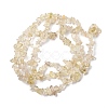 Natural Lemon Quartz(Heated) Beads Strands G-G288-B01-01-3