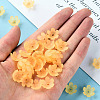 Frosted Acrylic Bead Caps MACR-S371-07A-719-5