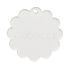 Transparent Acrylic Blank Pendants TACR-Z003-01C-1