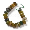 Natural Agate Bead Strands G-K392-A05-3