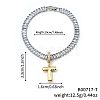 Fashionable Brass Charm Bracelets LI7211-20-2