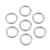 304 Stainless Steel Closed Jump Rings STAS-G393-06P-15-1