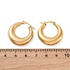 PVD Vacuum Plating 304 Stainless Steel Chunky Hoop Earrings for Women EJEW-F280-06C-G-2