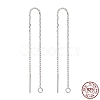 925 Sterling Silver Ear Stud Findings X-STER-I014-04S-1
