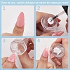 Plastic Nail Art Stamper Scraper with Cap MRMJ-CP0001-53-5