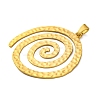 Ocean Series Alloy Pendants PALLOY-S195-02G-G-2