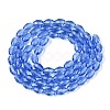 Transparent Glass Beads Strands GLAA-N071-01A-A13-2