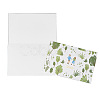 Envelope and Floral Pattern Thank You Cards Sets DIY-CP0001-82-3