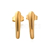 304 Stainless Steel Stud Earrings Findings STAS-D310-09G-01-2