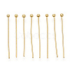 Brass Ball Head Pins X-KK-G331-10-0.6x25-2