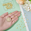 90Pcs 3 Styles Brass Beads KK-AR0004-45A-3