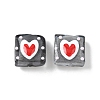Handmade Lampwork Enamel Beads LAMP-G147-02E-1