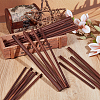 30Pcs 5 Styles Walnut Craft Sticks FIND-OC0013-49-4