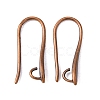 Brass Earring Hooks for Earring Designs X-KK-M142-02-RS-2