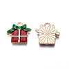 Christmas Alloy Enamel Pendants ENAM-Q442-58-3