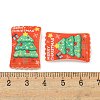 Christmas Theme Opaque Resin Decoden Cabochons CRES-B022-03A-3