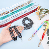 7Pcs 7 Colors Acrylic Chain Purse Bag Handle & Eyeglasses Chains AJEW-PH0001-57-3