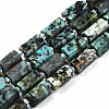 Natural African Turquoise(Jasper) Beads Strands X-G-S376-012-1