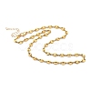 304 Stainless Steel Coffee Bean Chain Necklaces NJEW-JN03046-1