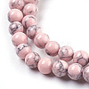 Synthetic Turquoise Beads Strands X-TURQ-H038-6mm-XXS04-3