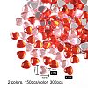 2 Colors Imitation Taiwan Acrylic Rhinestone Cabochons GACR-SZ0001-08-2