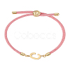 1Pc Adjustable Nylon Cord Slider Bracelets for Women BJEW-LP0001-32C-03-1