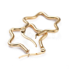 201 Stainless Steel Hoop Earrings EJEW-I245-31E-2