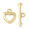 Brass Toggle Clasps KK-CBAFC6C-07C-G-2