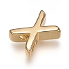 Brass Charms X-ZIRC-I037-01X-G-2