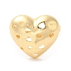 Brass Open Cuff Rings RJEW-P098-23G-2
