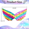 HOBBIESAY 2Pcs 2 Colors Children's Costume Angel Wings DIY-HY0001-17B-2