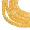 Natural Yellow Calcite Beads Strands GG-CBAA3AB-02-4mm-3