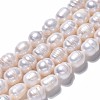Natural Cultured Freshwater Pearl Beads Strands X1-PEAR-N012-07C-3