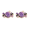 Alloy Enamel Charms FIND-G055-18G-2