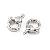SHEGRACE Brass Lobster Claw Clasps XGR0093P-159P-2