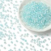 70G Transparent Spray Painted Glass Beads EGLA-YW0005-30E-1