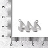 304 Stainless Steel Pendants STAS-D382-04D-P-3