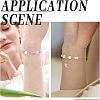 12Pcs 3 Colors Brass Box Chain Slider Bracelet Making KK-NB0001-79-6