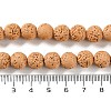 Synthetic Lava Rock Dyed Beads Strands G-H311-08C-10-5