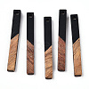 Opaque Resin & Walnut Wood Pendants LS-RESI-TAC0021-43C-1