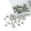 430Pcs 5 Style Iron & Plastic Ear Nuts IFIN-YW0003-03P-2