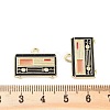 Alloy Enamel Pendants PALLOY-S185-02G-3