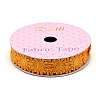 Glitter Powder Polyester Ribbons X-SRIB-S048-04F-2