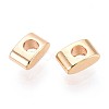 Brass Spacer Beads KK-T075-63G-2