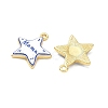 Printed Brass Pendants KK-CBA42CA-08G-06-2
